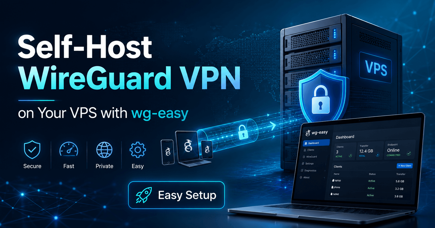 Self-Host WireGuard VPN on Your VPS with wg-easy